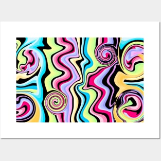 Pastel Abstract Art by Orchid 7 Posters and Art